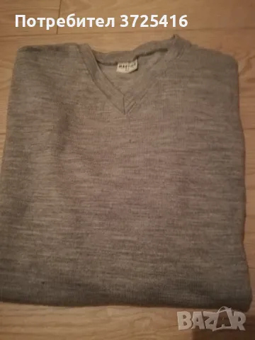 Сива блуза с дълъг ръкав 