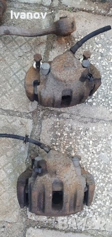 Окачване амортисьори ляв десен шенкел колове предни спирачни апарати  супорти  бмв е34 525 бензин , снимка 2 - Части - 42248937