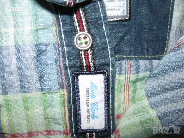 Риза MONTE CARLO   мъжка,М-Л, снимка 5 - Ризи - 33824534