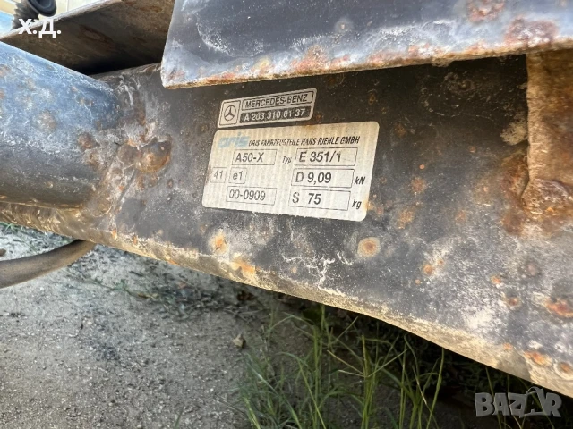 Оригинален теглич Мерцедес Ц-класа w203 комби, снимка 4 - Части - 50997957