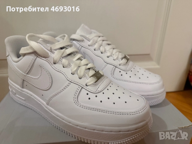 Бели маратонки Air Force 1, снимка 5 - Маратонки - 52906459