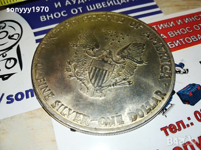 долар-метален 1900, снимка 9 - Други ценни предмети - 29121508