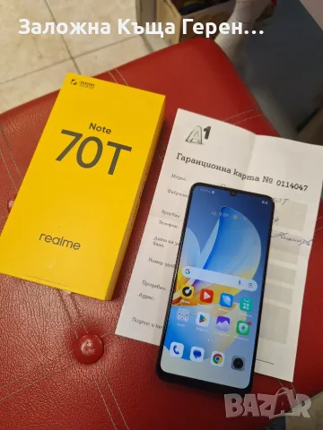 Realme Note 70T, снимка 2 - Други - 56005883
