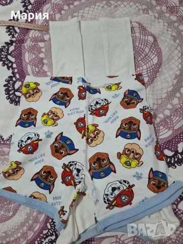 Летни пижами 7-8 г. - 15 € за три броя, снимка 7 - Детски пижами - 56061258