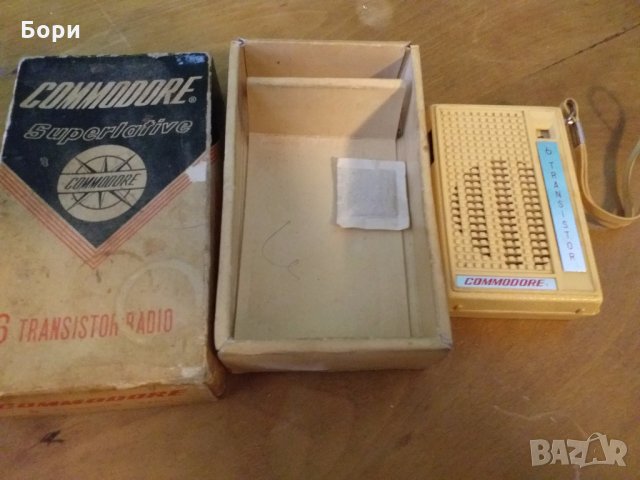  Commodore Superlative 6 Transistor Радио, снимка 2 - Радиокасетофони, транзистори - 31722864