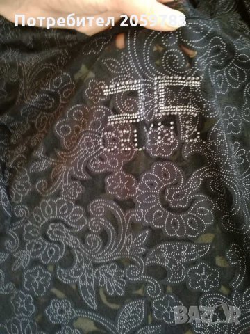 Дамска риза в черно и бяло , снимка 11 - Блузи с дълъг ръкав и пуловери - 30753779