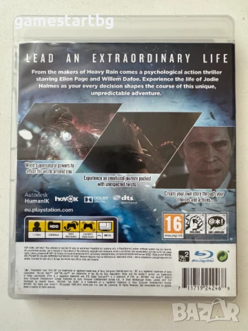 Beyond: Two Souls за PS3, снимка 2 - Игри за PlayStation - 50853611