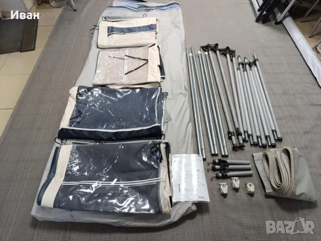 2023г Форселт за каравана ISABELLA VENTURA PACIFIC D300. Размер 925 (911-935)см.Опция за висок анекс, снимка 3 - Палатки - 50217304