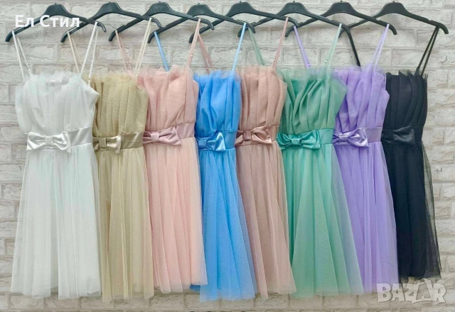 🌹Дамска рокля С тюл. 37 евро. Стандартен размер. 