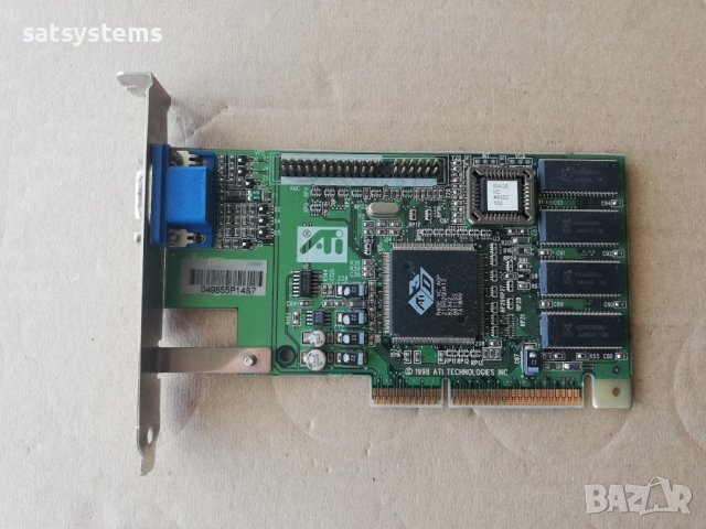 Видео карта Compaq ATI 3D Rage IIc 8MB AGP, снимка 7 - Видеокарти - 36663226