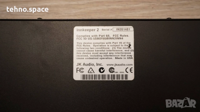 Хибриден трансмитер Innkeeper 2, снимка 8 - Ресийвъри, усилватели, смесителни пултове - 52416354