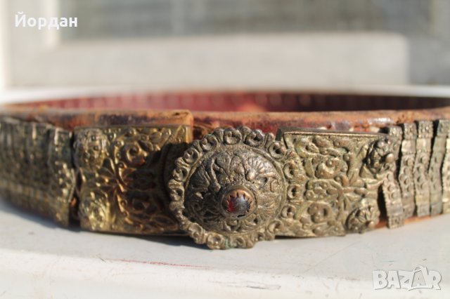 Сребърен възрожденски колан, снимка 2 - Антикварни и старинни предмети - 30904910