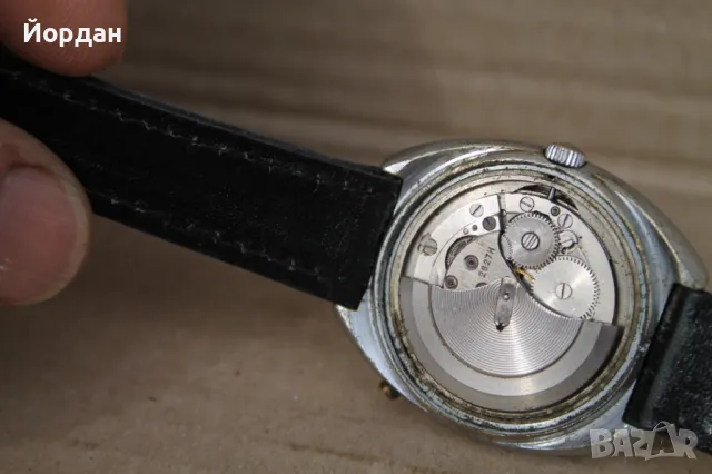 СССР мъжки часовник ''Полет /23 камъка/ автоматик, снимка 11 - Мъжки - 49651808