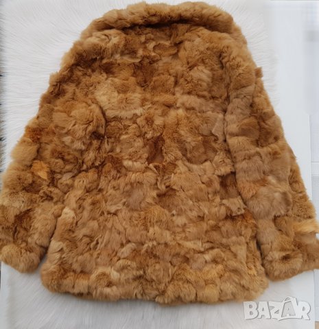 Дамско палто естествен косъм Л-ХЛ, снимка 5 - Палта, манта - 38979665