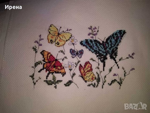 Гоблен " танца на пеперудите 2 ", снимка 1 - Гоблени - 30454387
