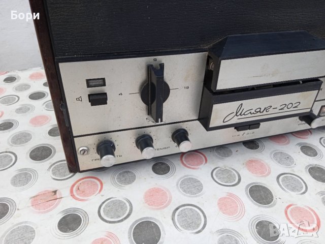 МАЯК 2О2 Магнетофон, снимка 2 - Декове - 39385160