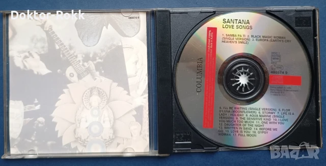 Santana – (CDs) оригинални и неофициални издания , снимка 6 - CD дискове - 38373639