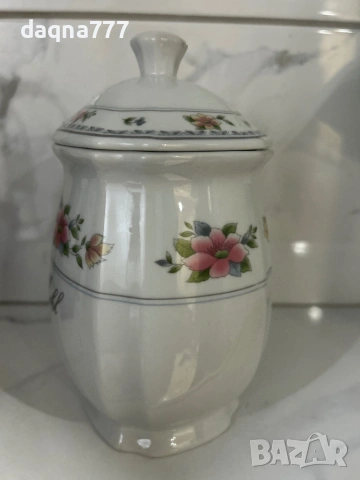 Vtg Порцеланов буркан немски, снимка 2 - Антикварни и старинни предмети - 53893091