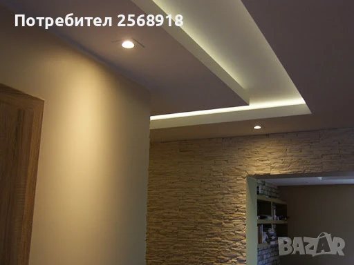 боядисване, шпакловка, монтаж на гипсокартон, снимка 3 - Ремонти на апартаменти - 51388352