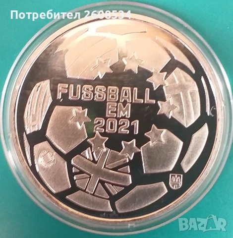 ПЛАКЕТ "Fußball-Europameisterschaft 2021