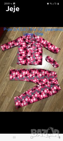 Нови поларени пижами , снимка 7 - Бебешки пижами - 42135696