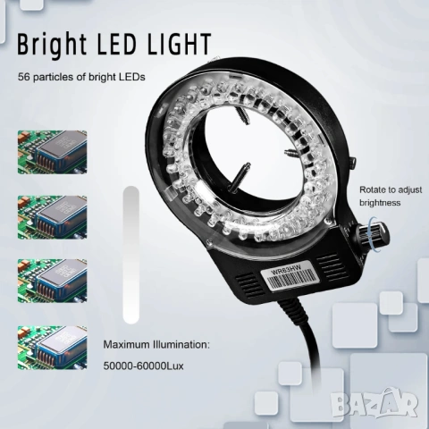 4K 30FPS 2K 60FPS дигитална камера пълен комплект с IMX678 CCD HDMI USB 4K видео камера за микроскоп, снимка 12 - Камери - 53087877