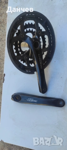 Курбели Shimano deore 3 плочи, снимка 3 - Части за велосипеди - 54348143