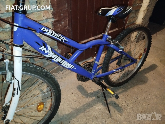 Детско-Юношески Interbaik Domino 24цола 18скорости цена  40евро, снимка 3 - Велосипеди - 53124915