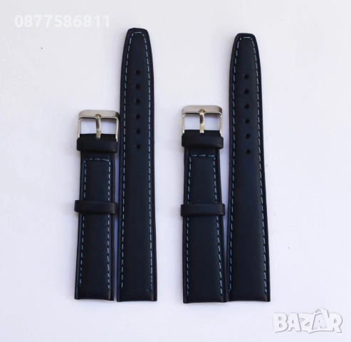 НОВА ЛУКСОЗНА КАИШКА ЗА ЧАСОВНИК ОТ ЕСТЕСТВЕНА КОЖА. КАИШКИ ЗА ЧАСОВНИЦИ ЯРКИ ЦВЕТОВЕ KAISHKA, снимка 3 - Каишки за часовници - 51612140