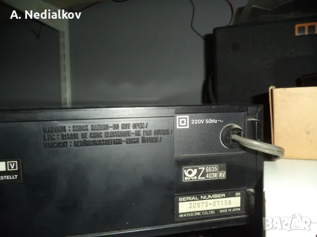 AKAI video DX4, снимка 6 - Плейъри, домашно кино, прожектори - 48625141