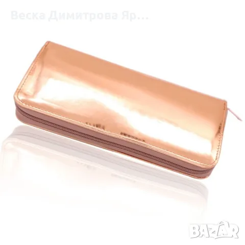 Комплект 10 четки за грим в тубус или чантичка, снимка 5 - Козметика за лице - 47716491