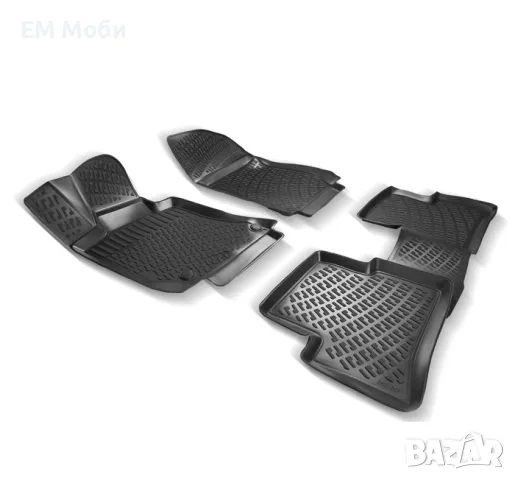 Гумени Стелки Rizline 3D тип Легени К-кт 4 части за Peugeot 208 2012-2019 2008 I 2013-2019