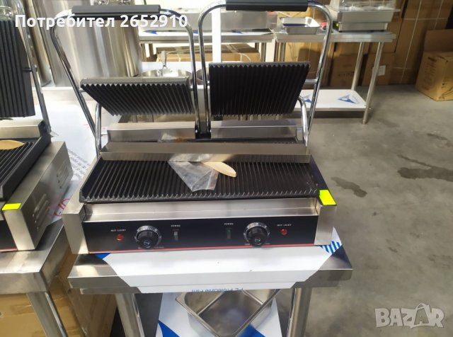 Професионален единичен и двоен тостер 2×300 градуса. Чисто нови! ХИТ Цена 299лв/152,88€, снимка 11 - Обзавеждане за заведение - 37381198