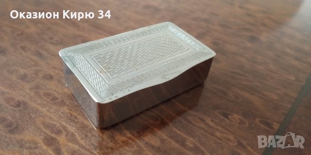 Стоманена кутийка за бижута, снимка 3 - Антикварни и старинни предмети - 31514007