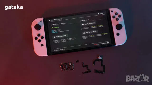 HWFLY / PicoFly чип/мод за Nintendo Switch V2/Lite OLED - с инсталация, снимка 6 - Nintendo конзоли - 48287111