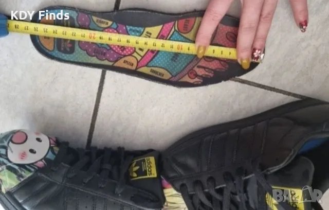Pharrell Wiliams Adidas Superstar, снимка 7 - Маратонки - 56137621