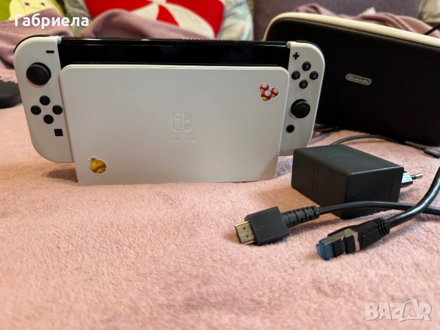 Nintendo Switch OLED White, снимка 7 - Nintendo конзоли - 53933668