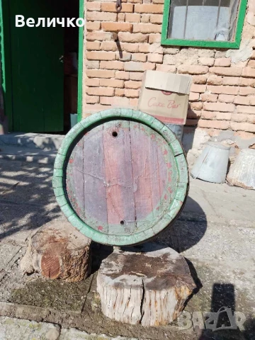 Дървено буре, 63 литра, снимка 2 - Други стоки за дома - 51317099