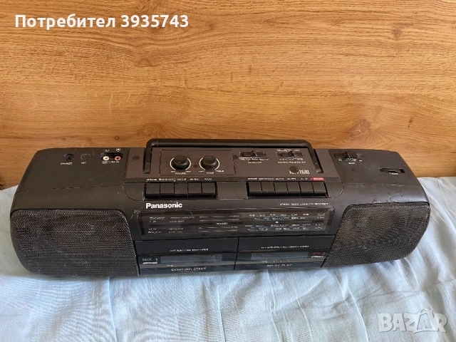 Panasonic Boombox радиокасетофон , снимка 2 - Радиокасетофони, транзистори - 50465751