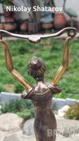 Бронзова скулптура , снимка 7 - Статуетки - 54014366
