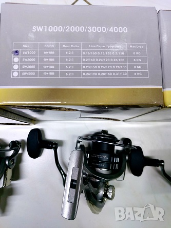 Макара с преден аванс Osako SW 1000,2000,3000, снимка 4 - Макари - 44710095