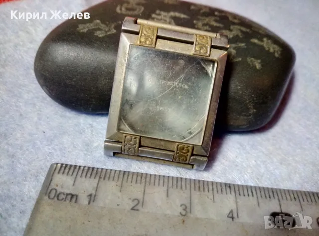 BANNER WATCH Co. SWISS КАСА със СТЪКЛО от СТАР КРАСИВ РЕТРО МОДЕЛ ШВЕЙЦАРСКИ ДАМСКИ ЧАСОВНИК 49668, снимка 6 - Антикварни и старинни предмети - 48695123