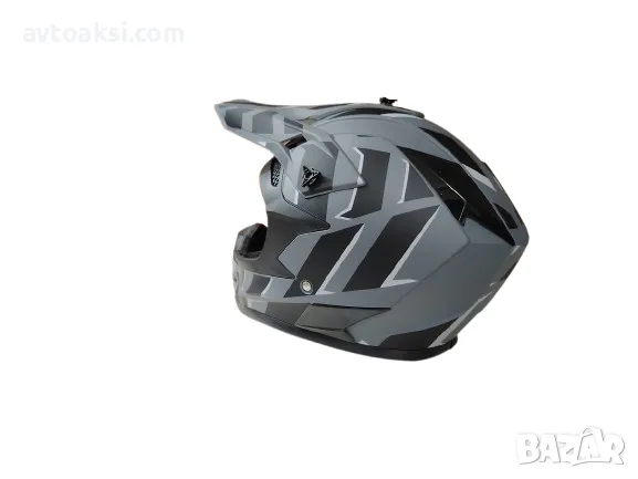 Каска Крос Мотор/Скутер/Бъги/Вело/АТВ-4040, снимка 6 - Аксесоари и консумативи - 47553323