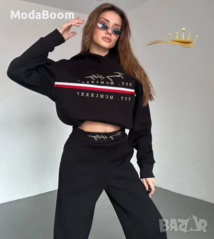Tommy Hilfiger триконечна вата дамски екипи , снимка 2 - Спортни екипи - 48241418