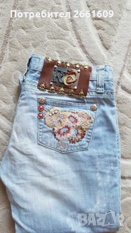 дамски дънки Roberto Cavalli, снимка 4 - Дънки - 29709284