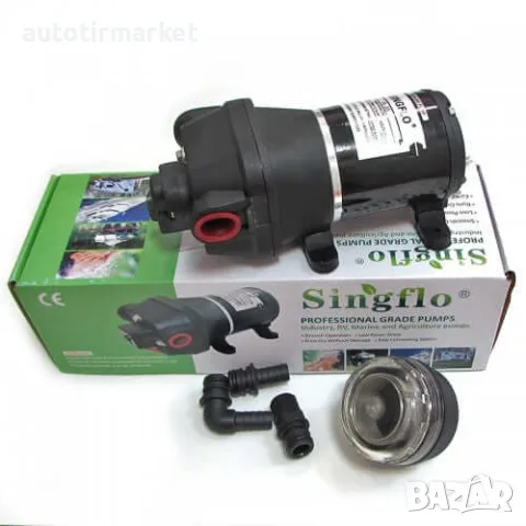 Хидрофорна водна помпа 12V, 12.5 L/m – FL-35, снимка 2 - Аксесоари и консумативи - 56053526