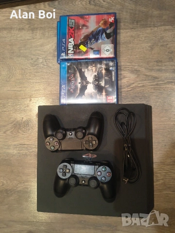 PlayStation 4 Pro + 4 игри