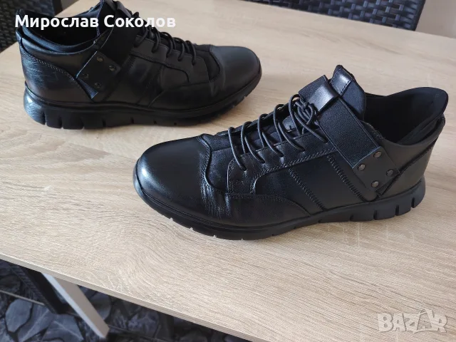 Мъжки обувки естествена кожа 