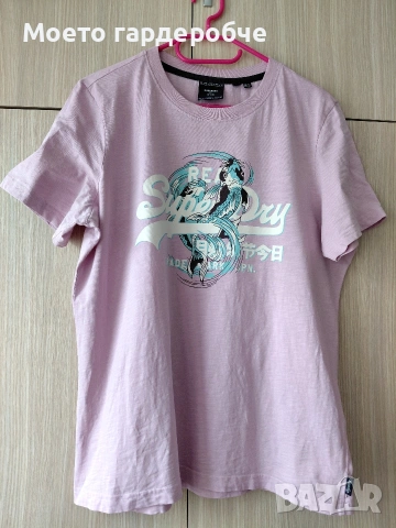 Дамска тениска на Superdry размер ХЛ 