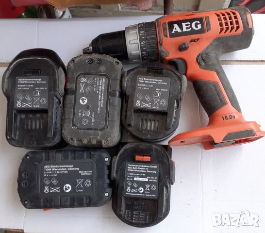 Зарядно за AEG, RIDGID и Wurth, снимка 2 - Винтоверти - 30453399